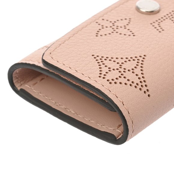 LOUIS VUITTON Monogram Mahina Multicle 4 Pink M82760 Leather Key Case - Picture 5 of 13